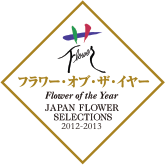最優秀賞「日本フラワー・オブ・ザ・イヤー2012-2013」受賞